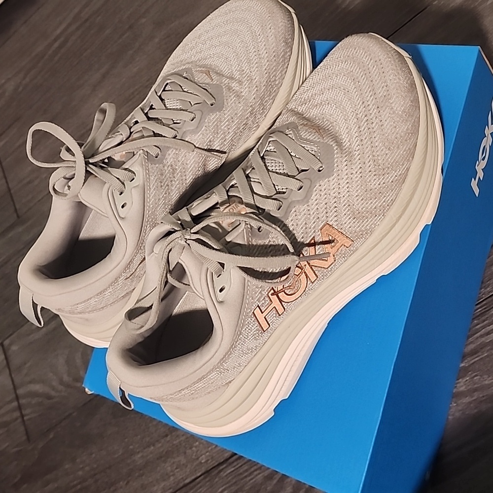 HOKA Gaviota 5 Shoe Rose Gold/Mist